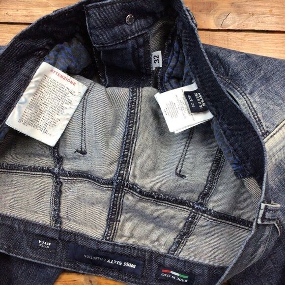 MISS sixty jeans rare Myla low rise tied legs size 29 low rise - Picture 6 of 12